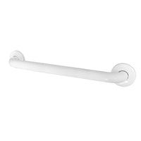 Thumbnail for Kingston Brass GB1424CSW Made To Match 24-Inch Stainless Steel Grab Bar, White - BNGBath