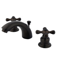 Thumbnail for Kingston Brass GKB945AX Mini-Widespread Bathroom Faucet, Oil Rubbed Bronze - BNGBath