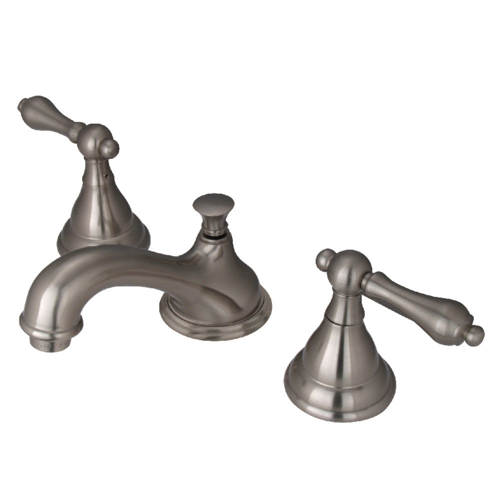 Kingston Brass KS5568AL 8 in. Widespread Bathroom Faucet, Brushed Nickel - BNGBath