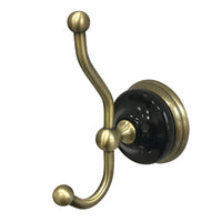 Thumbnail for Kingston Brass BA9117AB Water Onyx Robe Hook, Antique Brass - BNGBath