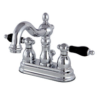Thumbnail for Kingston Brass KS1601PKL 4 in. Centerset Bathroom Faucet, Polished Chrome - BNGBath