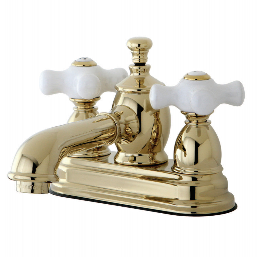 Kingston Brass KS7002PX 4 in. Centerset Bathroom Faucet, Polished Brass - BNGBath