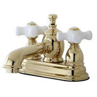 Thumbnail for Kingston Brass KS7002PX 4 in. Centerset Bathroom Faucet, Polished Brass - BNGBath