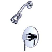 Thumbnail for Kingston Brass KB8691DLTSO Shower Faucet Trim Only, Polished Chrome - BNGBath