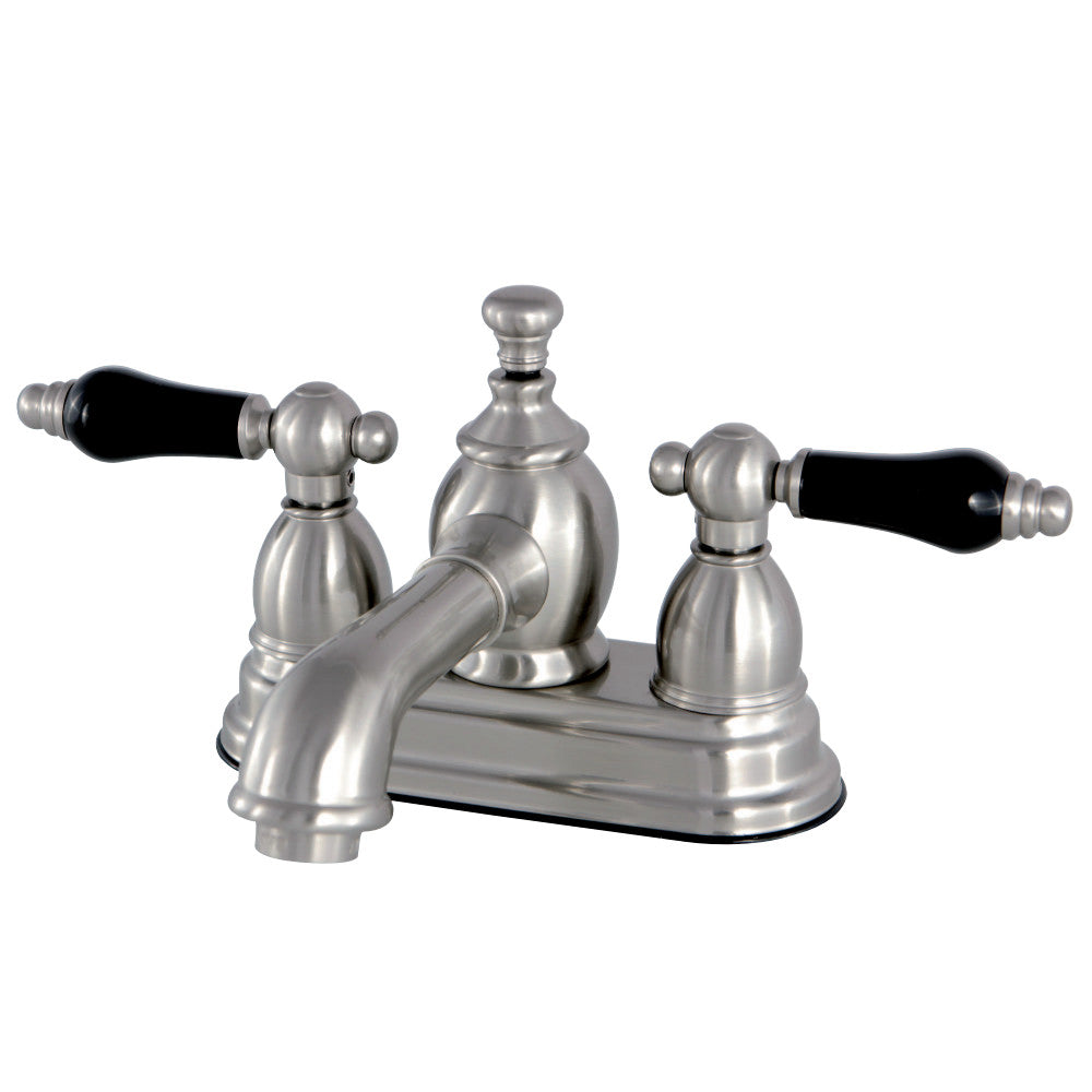 Kingston Brass KS7008PKL 4 in. Centerset Bathroom Faucet, Brushed Nickel - BNGBath