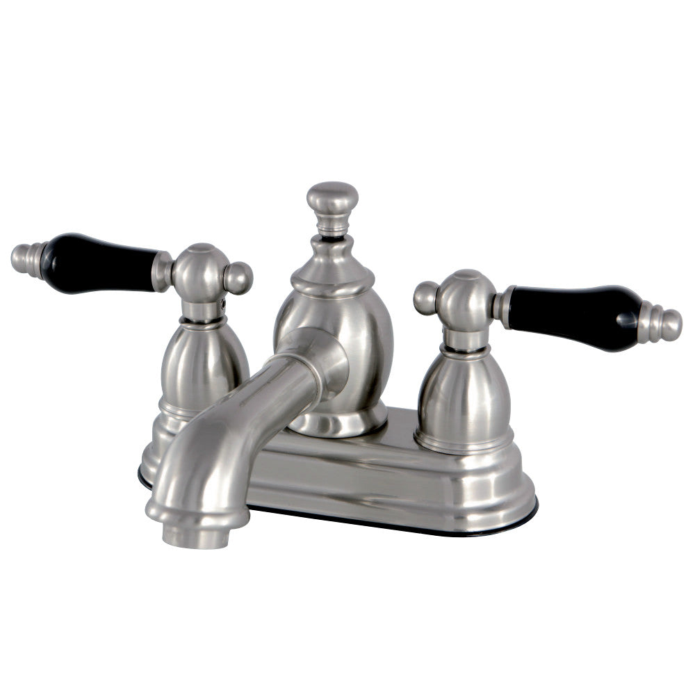 Kingston Brass Satin Nickel 2 Handle 4 Centerset Bathroom Faucet