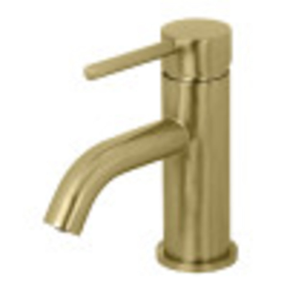 Fauceture LS8223DL Concord Single-Handle Bathroom Faucet with Push Pop-Up, Brushed Brass - BNGBath