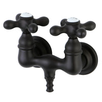 Thumbnail for Kingston Brass CC37T5 Vintage 3-3/8-Inch Wall Mount Tub Faucet, Oil Rubbed Bronze - BNGBath