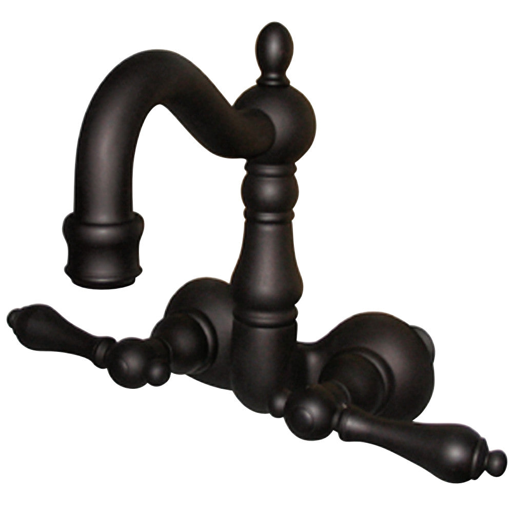 Kingston Brass CC1071T5 Vintage 3-3/8-Inch Wall Mount Tub Faucet, Oil Rubbed Bronze - BNGBath