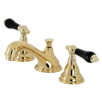 Thumbnail for Kingston Brass KS5562PKL Duchess Widespread Bathroom Faucet with Brass Pop-Up, Polished Brass - BNGBath