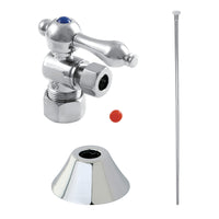 Thumbnail for Kingston Brass CC53301TKF20 Traditional Plumbing Toilet Trim Kit, Polished Chrome - BNGBath