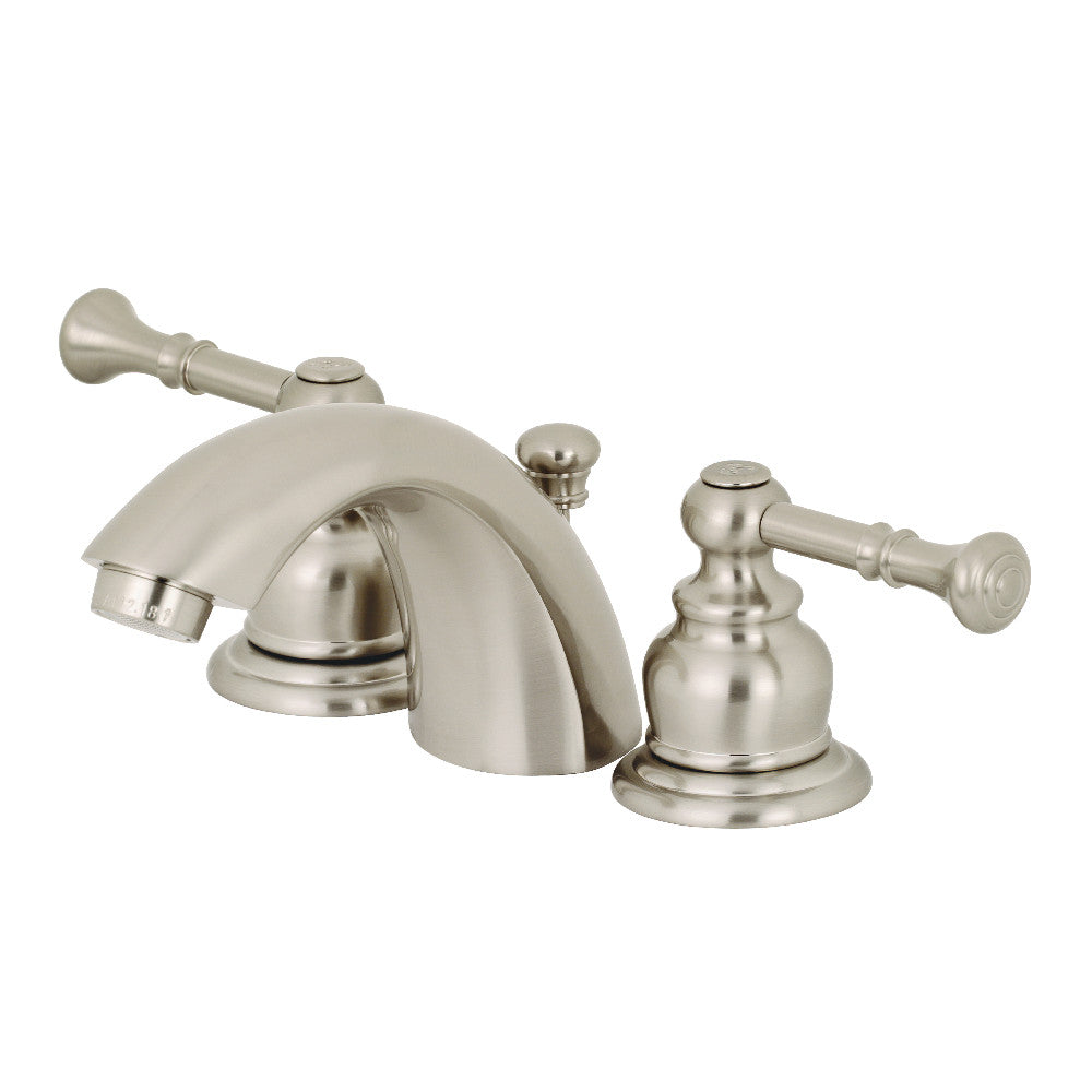 Kingston Brass KB958NL Mini-Widespread Bathroom Faucet, Brushed Nickel - BNGBath
