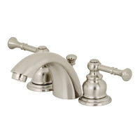 Thumbnail for Kingston Brass KB958NL Mini-Widespread Bathroom Faucet, Brushed Nickel - BNGBath