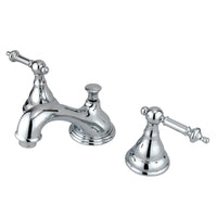 Thumbnail for Kingston Brass KS5561TL 8 in. Widespread Bathroom Faucet, Polished Chrome - BNGBath