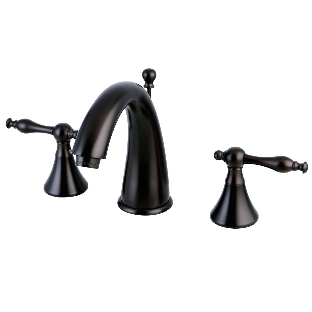 Kingston Brass KS2975NL 8 in. Widespread Bathroom Faucet, Oil Rubbed Bronze - BNGBath