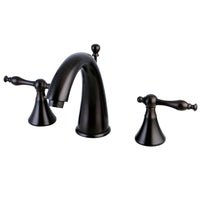 Thumbnail for Kingston Brass KS2975NL 8 in. Widespread Bathroom Faucet, Oil Rubbed Bronze - BNGBath