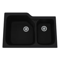 Thumbnail for ROHL Allia Fireclay 2 Bowl Undermount Kitchen Sink - BNGBath