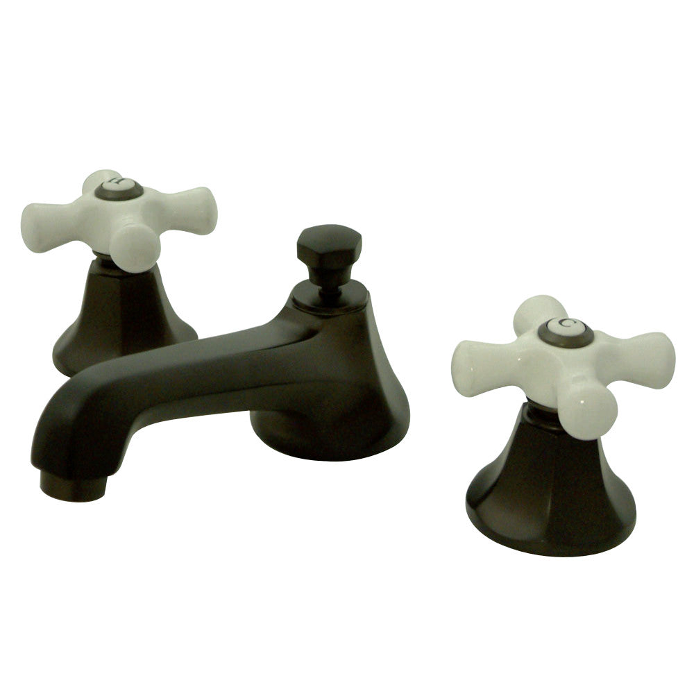 Kingston Brass KS4465PX 8 in. Widespread Bathroom Faucet, Oil Rubbed Bronze - BNGBath