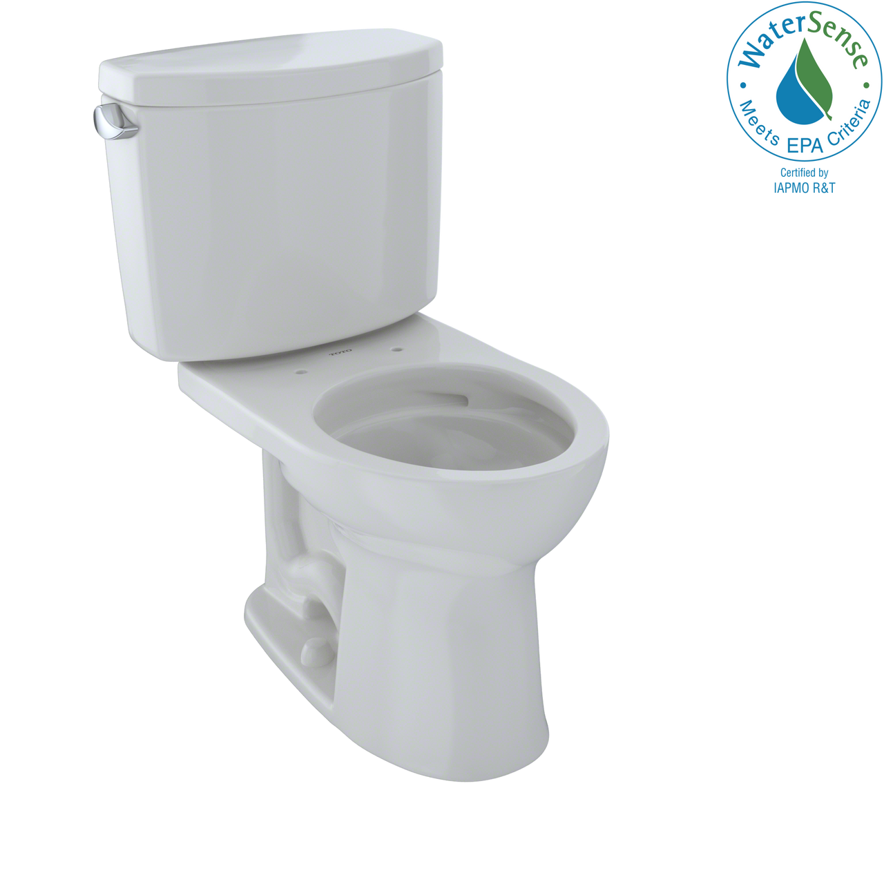 TOTO Drake II Two-Piece Round 1.28 GPF Universal Height Toilet with CeFiONtect,   - CST453CEFG#11 - BNGBath