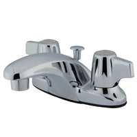 Thumbnail for Kingston Brass KB620B 4 in. Centerset Bathroom Faucet, Polished Chrome - BNGBath