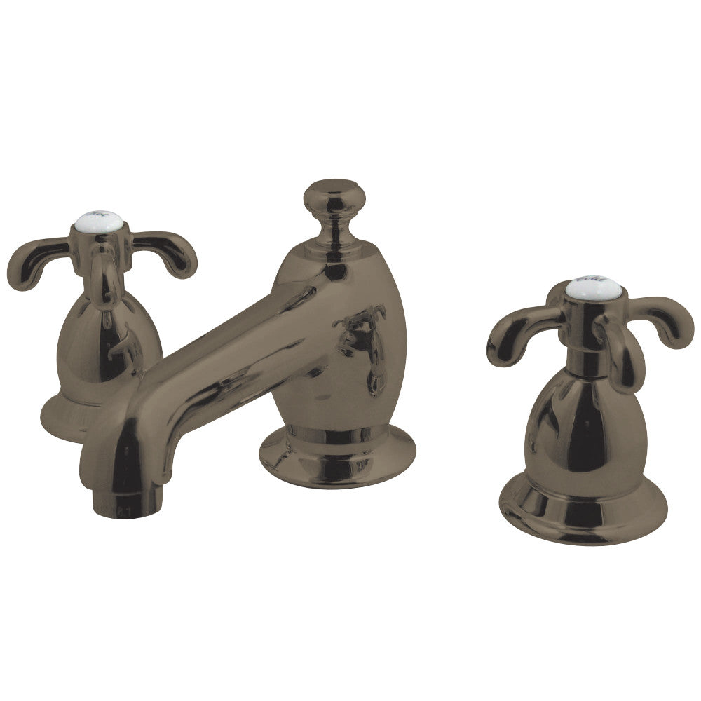 Kingston Brass KS7268TX 8 in. Widespread Bathroom Faucet, Brushed Nickel - BNGBath