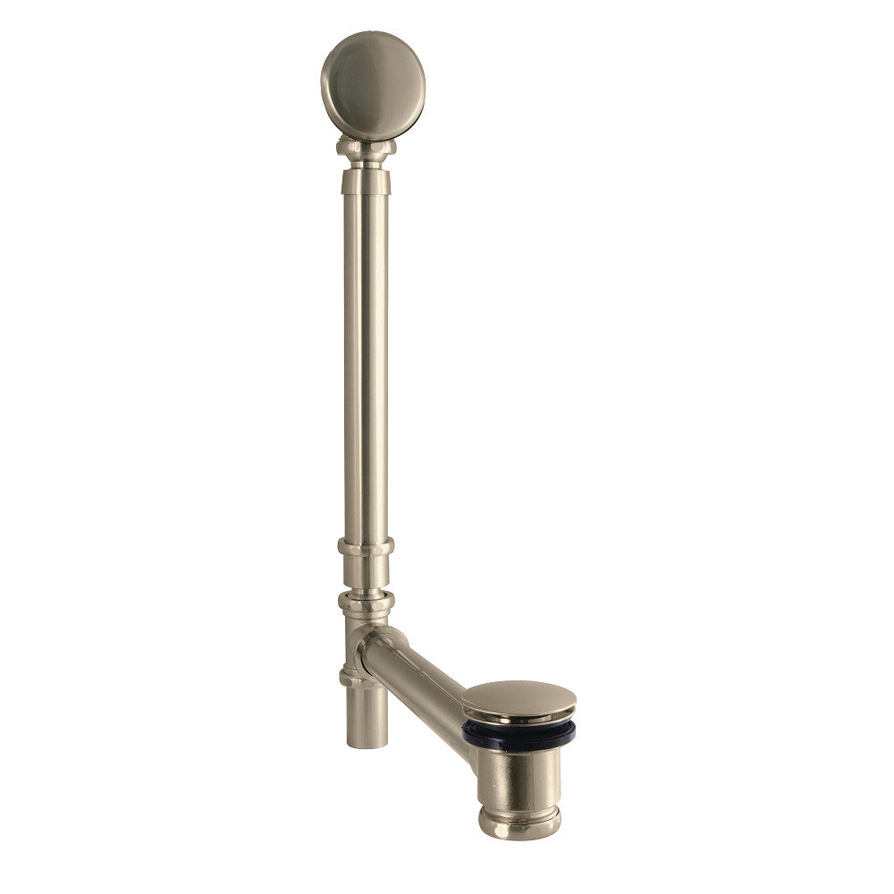 Kingston Brass CC2708 Tub Double Pivoting Waste & Overflow, 21 Gauge, Brushed Nickel - BNGBath