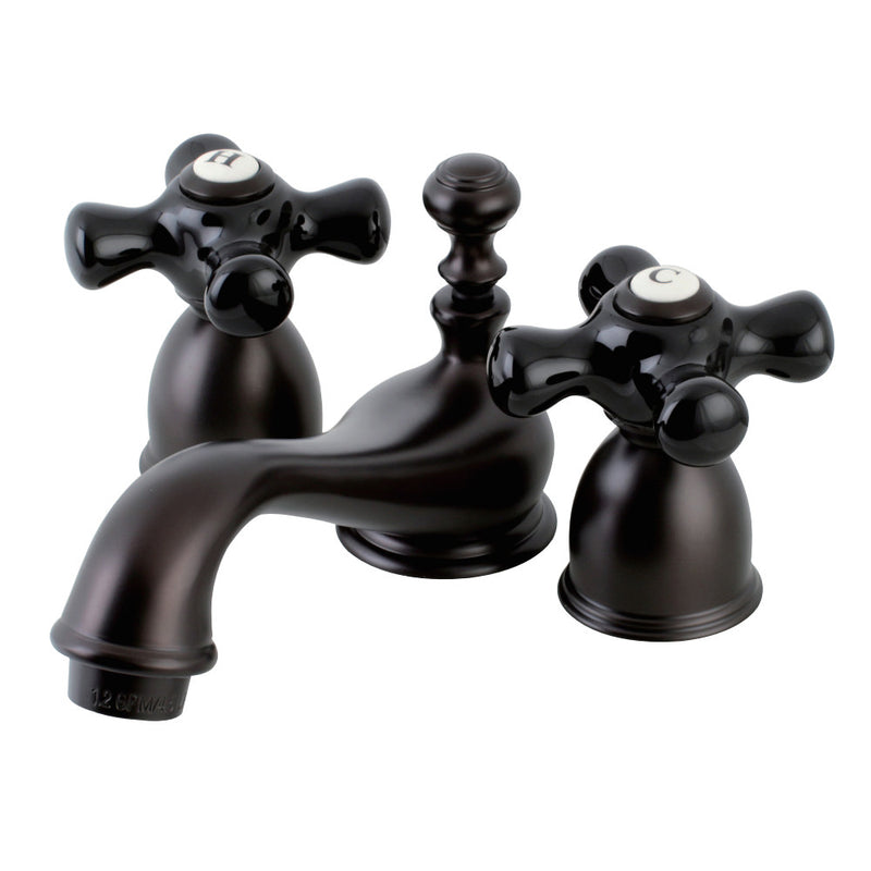 Kingston Brass KS3955PKX Duchess Mini-Widespread Bathroom Faucet, Oil Rubbed Bronze - BNGBath