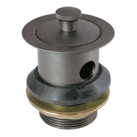 Thumbnail for Kingston Brass DLL225 Brass Lift and Lock Extended Drain with Overflow, Oil Rubbed Bronze - BNGBath