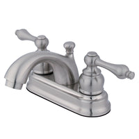 Thumbnail for Kingston Brass KB2608AL 4 in. Centerset Bathroom Faucet, Brushed Nickel - BNGBath