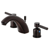 Thumbnail for Kingston Brass FB8955DL Mini-Widespread Bathroom Faucet, Oil Rubbed Bronze - BNGBath
