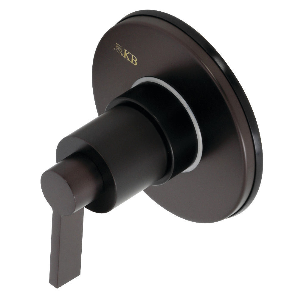 Kingston Brass KS3035NDL NuvoFusion 3-Way Diverter Valve with Trim Kit, Oil Rubbed Bronze - BNGBath