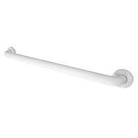 Thumbnail for Kingston Brass GB1236CSW Made To Match 36-Inch Stainless Steel Grab Bar, White - BNGBath