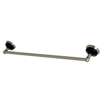 Thumbnail for Kingston Brass BA9111BN Water Onyx 24 in. Towel Bar, Brushed Nickel - BNGBath