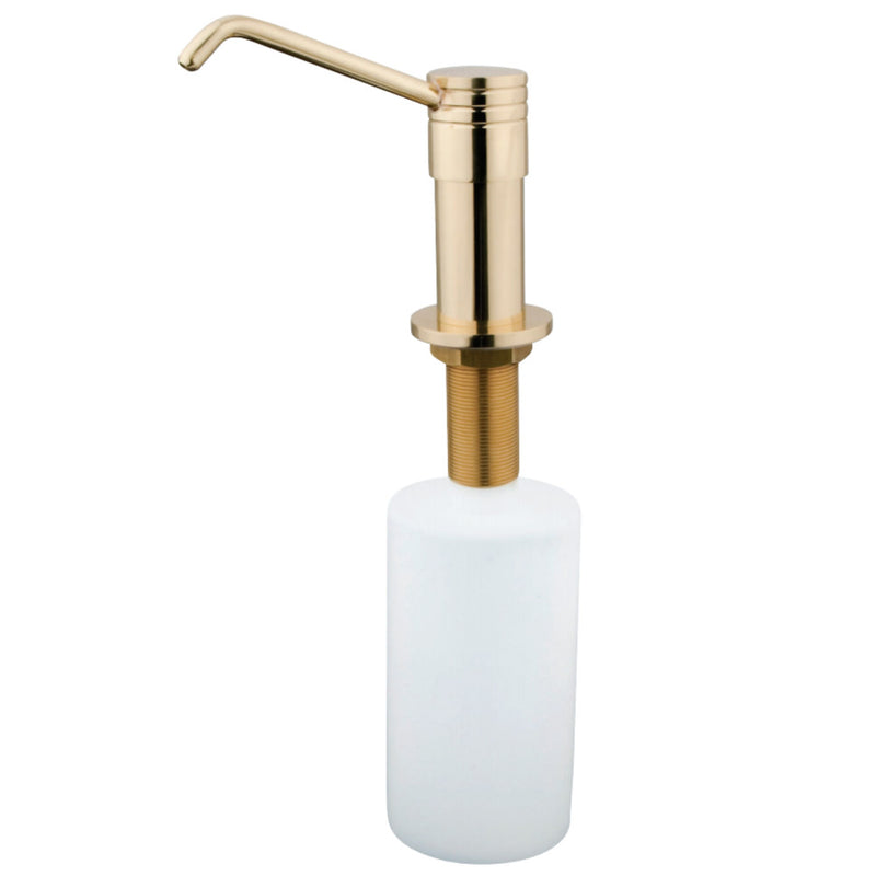 Kingston Brass SD2602 Milano Soap Dispenser, Polished Brass - BNGBath