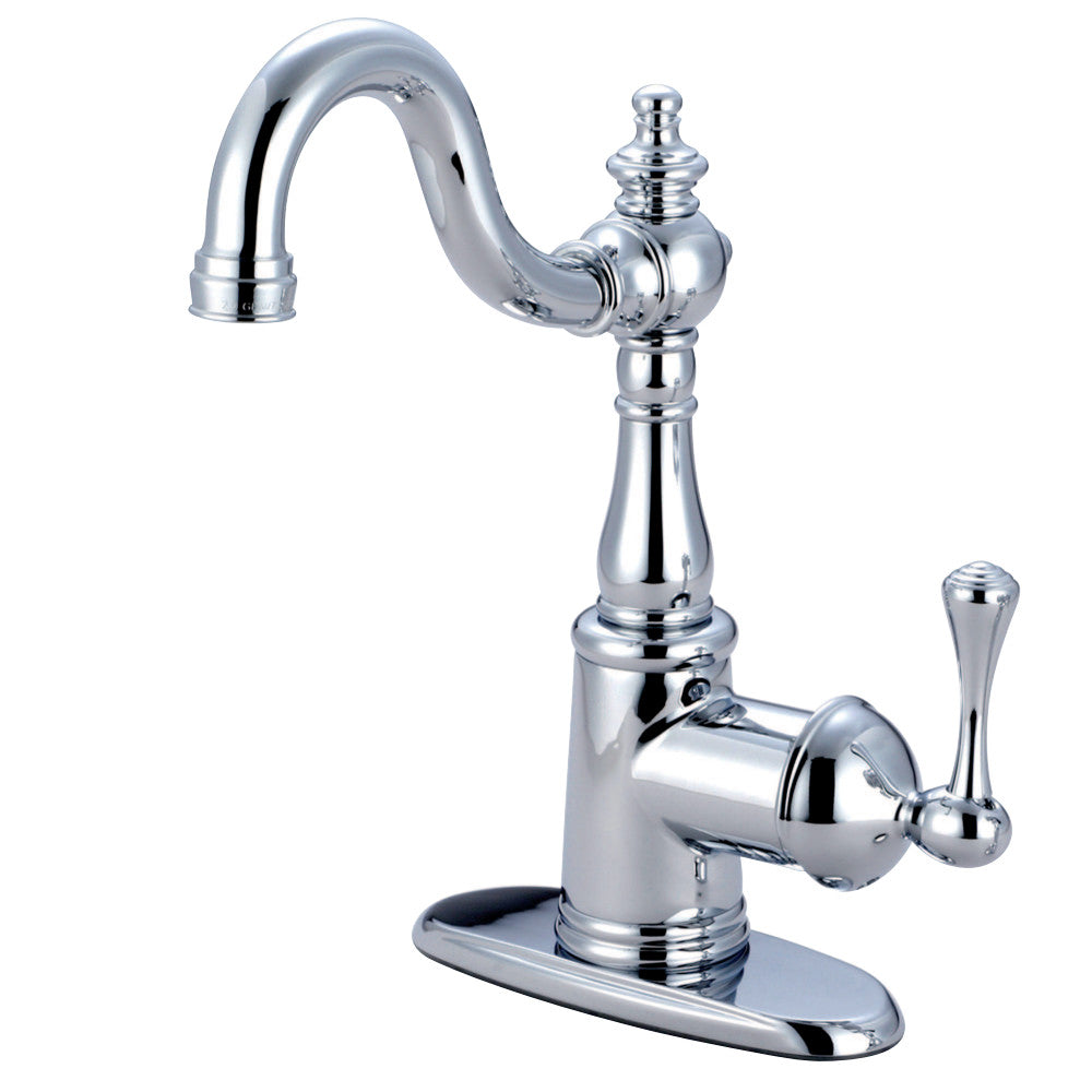 Fauceture FS7641BL Single-Handle 4 in. Centerset Bathroom Faucet, Polished Chrome - BNGBath