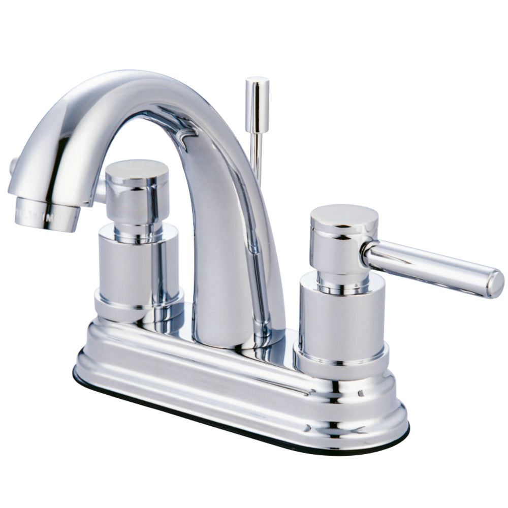 Kingston Brass KS8611DL 4 in. Centerset Bathroom Faucet, Polished Chrome - BNGBath
