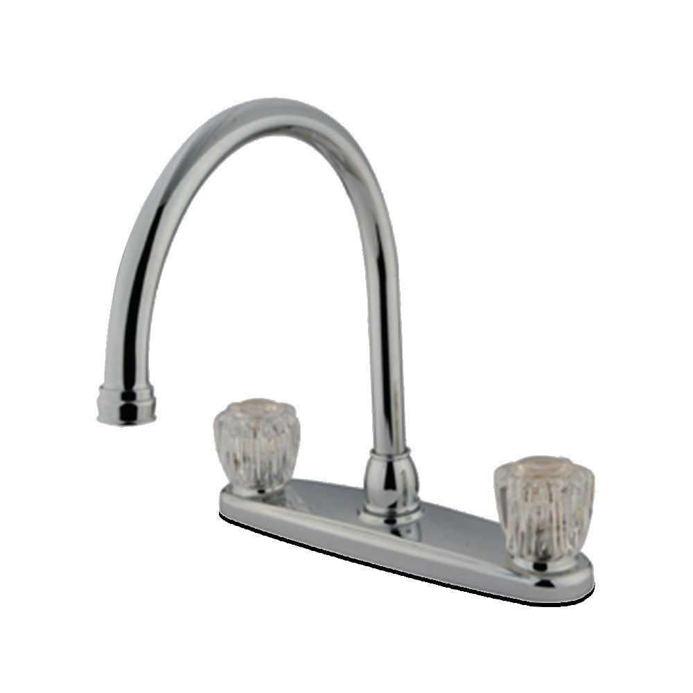 Kingston Brass KB790AC 8-Inch Centerset Kitchen Faucet, Polished Chrome - BNGBath