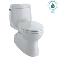 Thumbnail for TOTO Carlyle II One-Piece Elongated 1.28 GPF Universal Height Skirted Toilet with CeFiONtect,   - MS614114CEFG#11 - BNGBath