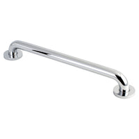 Thumbnail for Kingston Brass DR514181 Meridian 18-Inch Decorative ADA Grab Bar, Polished Chrome - BNGBath