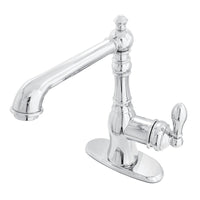 Thumbnail for Gourmetier GSY7721ACL American Classic Single-Handle Bar Faucet, Polished Chrome - BNGBath