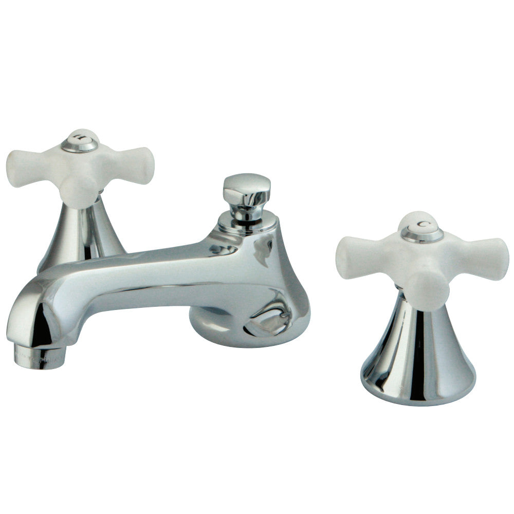 Kingston Brass KS4471PX 8 in. Widespread Bathroom Faucet, Polished Chrome - BNGBath