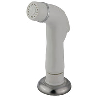 Thumbnail for Kingston Brass KBS750SP Kitchen Faucet Sprayer with Hose, White - BNGBath