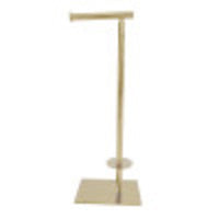 Thumbnail for Kingston Brass CC8002 Claremont Freestanding Toilet Paper Holder, Polished Brass - BNGBath