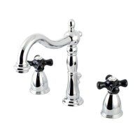 Thumbnail for Kingston Brass KB1971PKX Duchess Widespread Bathroom Faucet with Plastic Pop-Up, Polished Chrome - BNGBath