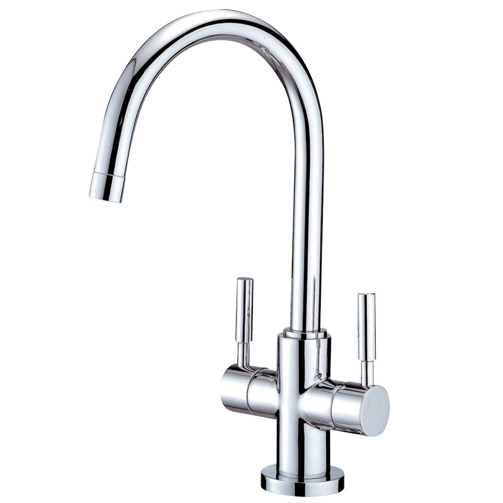 Kingston Brass KS8291DL Vessel Sink Faucet, Polished Chrome - BNGBath