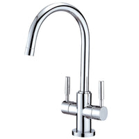 Thumbnail for Kingston Brass KS8291DL Vessel Sink Faucet, Polished Chrome - BNGBath