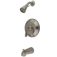 Thumbnail for Kingston Brass KB3638HLT Tub and Shower Trim Only, Brushed Nickel - BNGBath