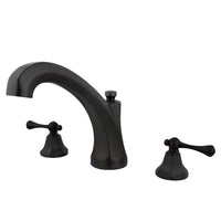 Thumbnail for Kingston Brass KS4325BL Vintage Roman Tub Faucet, Oil Rubbed Bronze - BNGBath