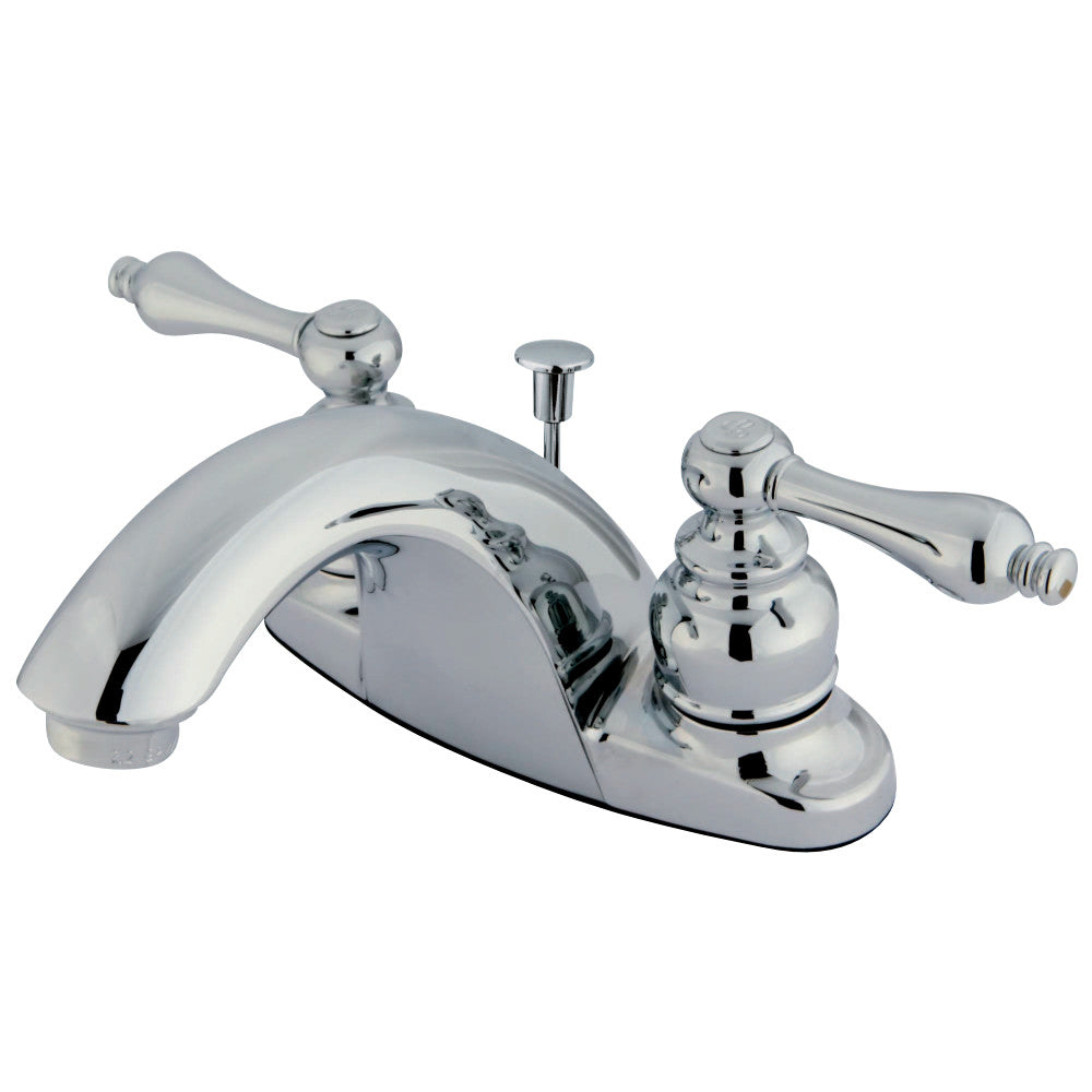 Kingston Brass GKB7641AL 4 in. Centerset Bathroom Faucet, Polished Chrome - BNGBath