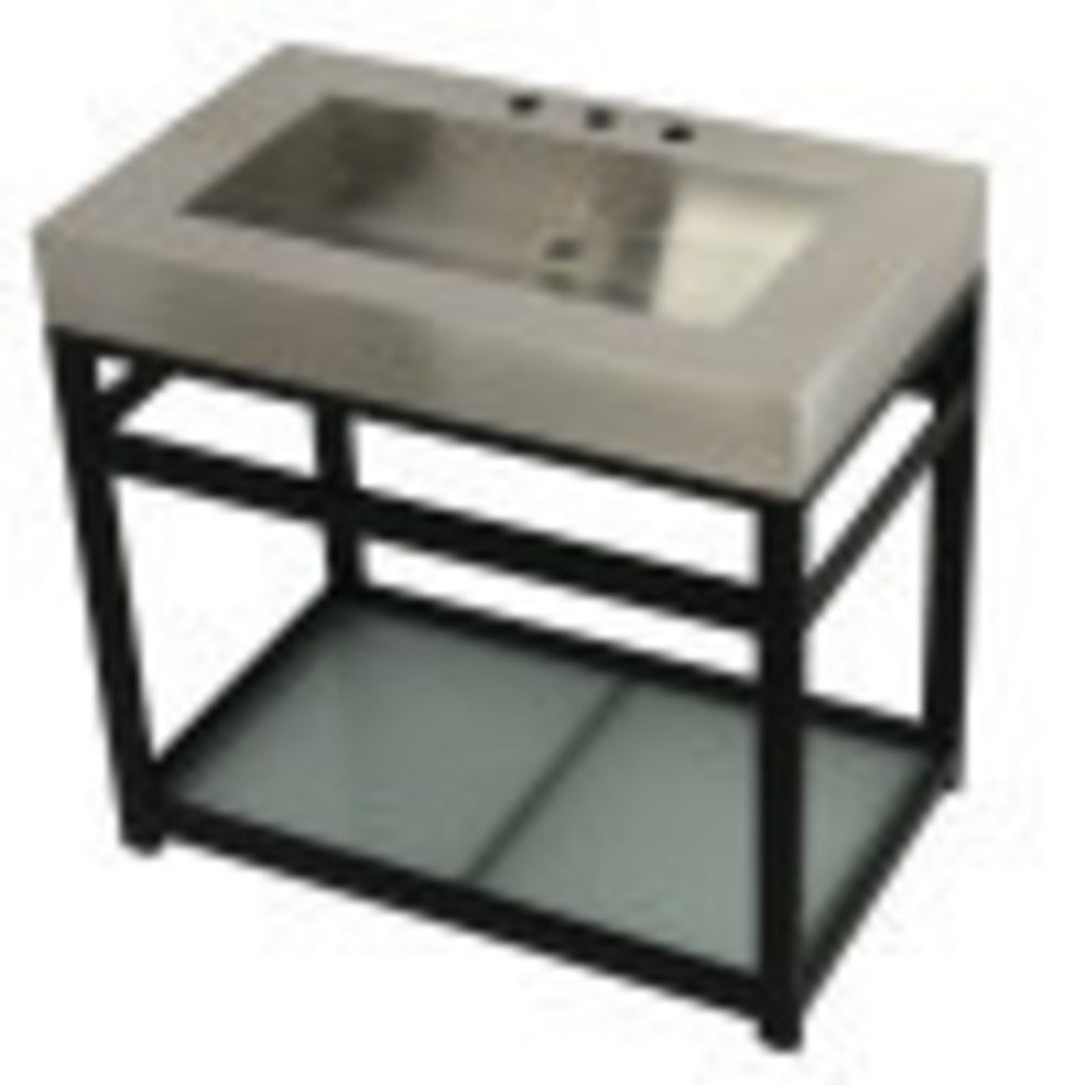 Kingston 37x22x35 Commercial Console Vanity Sink w/Base - BNGBath